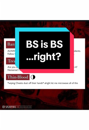 Vampire: The Masquerade Rituals Explained