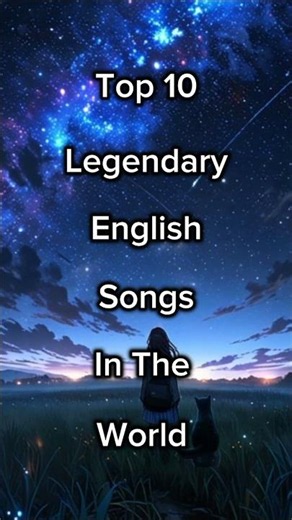 Top 10 Legendary English Songs In The World #shorts #shortsfeed #top10 #englishsongs