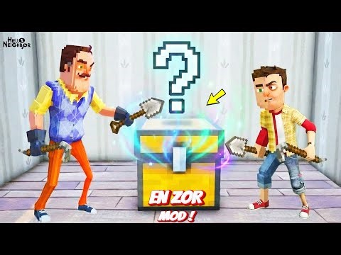 WHAT'S IN THE MYSTERIOUS MINECRAFT CHEST? 😱 Hello Neighbor 3 Endless Challenge 11