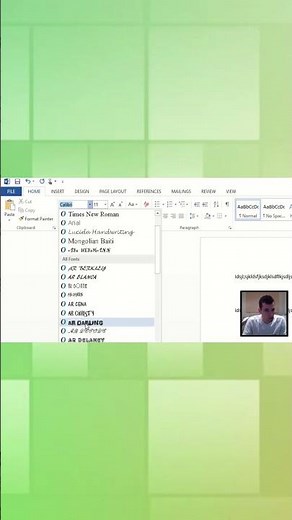 How to Change the Font on Microsoft Word