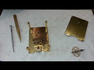 Mappin and Webb Carriage Clock Assembly