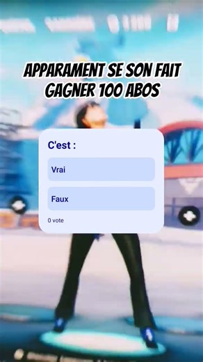 c'est vrai ou faux #fortnite #viral #100kvews #abonnetoi #dancefornite #short #gaming #fornitefr