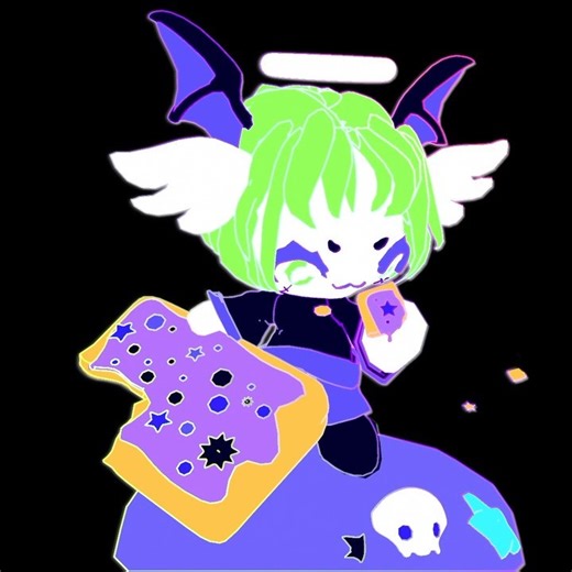 serotines | Hungry little @cel_genesis Angel 👼😈 song used :now -capsadmin | Instagram