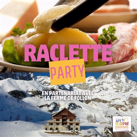 En 2026, l’APE Beaupré lance la 2ᵉ saison de sa Raclette Party à la maison ! 🧀🔥 Commandez votre fromage à raclette et votre plateau de charcuterie et profitez d’une soirée gourmande en famille ou entre amis 😋 📅 Commandes jusqu’au lundi 26 janvier 2026 📦 Retrait jeudi 29 janvier de 16h15 à 18h30 (école maternelle) 🛒 Commande en ligne : lien en commentaire Plus on est de gourmands, plus on soutient l’école ! 💛 PS : le chalet de la vidéo n’est pas inclus 😉 | APE Beaupré