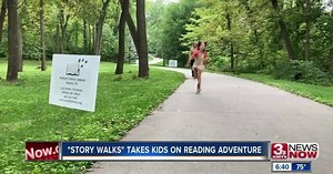 Kids can experience outdoor reading, walking adventure with Storywalk