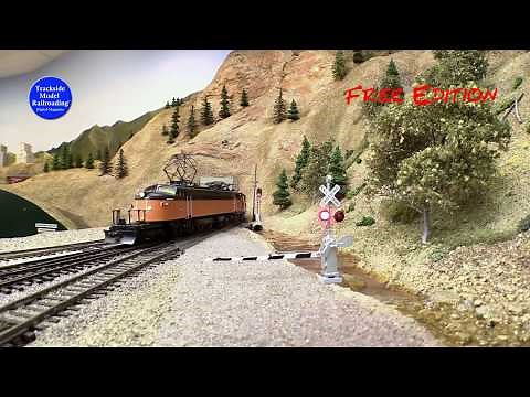 Great Model Railroad of the Milwaukee Road in HO Scale that is also offered on DVD.