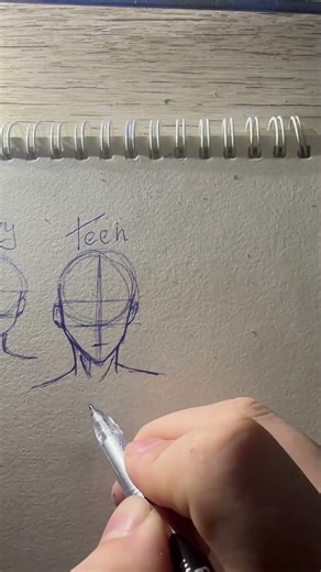 day 5 how to draw anime boy head #drawing #tutorial #sketch#anime #boy #draw #how