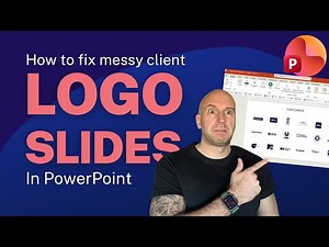 How to Fix Messy Client Logo Slides in PowerPoint (Simple Scrolling Effect)