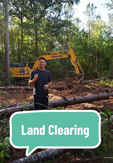 I paid $12,000 to clear the land for my new $2M spec home build. #homebuilding #ownerbuilder #entrepreneur #construction #howtobuildahouse #buildahouse #homebuilder #buildingcost #buildingahouse #builder #homebuilder #construction #buildtosell #spechomebuild #treeclearing #landclearing