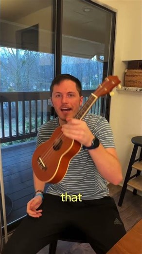 This tiny instrument will change your life 🎼 #advice #funny #ukulele