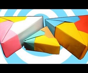 Modular Origami Triangle Box Instructions