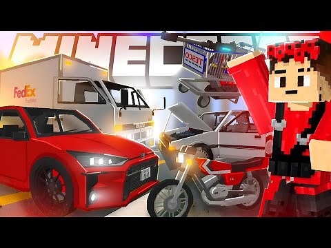 TESTEI OS ADDONS DE CARROS MAIS REALISTAS PRO MINECRAFT PE!! (1.19+)