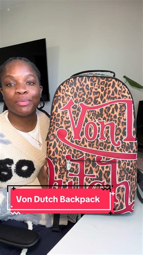 This Von Dutch backpack is essential! #vondutch #vondutchbackpack #backpack #travelbag #tiktokshopjumpstartsale