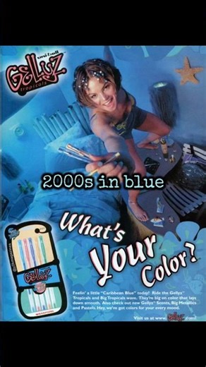 The 2000s in Blue! 🩵🦋 #Nostalgia #Y2K #2000s #Aesthetic