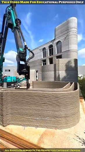 Make Your House Completely In 24 Hours With 3D Printing 😱