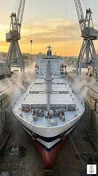 Bulk Carrier Ship Building 🚢 From Raw Steel to Ocean Giant | Mega Engineering