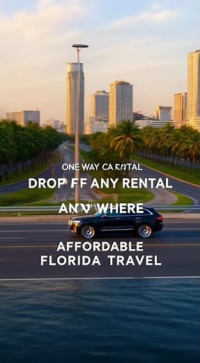 Affordable One Way Rental Car Florida – Best Travel Deals 2026
