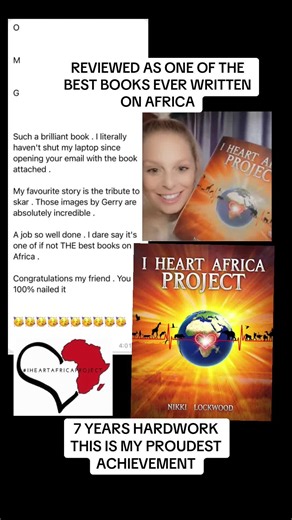 Get it on AMAZON - hardcover, paperback, and e-book. #iheartafricaproject #nikkilockwood #nikkilockwoodauthor #africa #iloveafrica