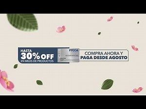 Pycca | Compra AHORA y PAGA DESDE AGOSTO