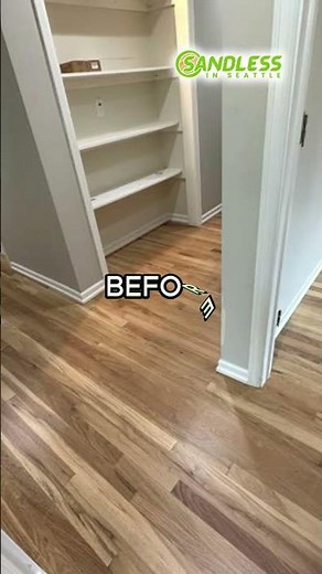 Before and After: Hardwood Floor Refinish Transformation