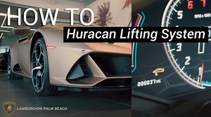 2.1K views · 392 reactions | In this video we show you how to properly activate the lifting system in your Lamborghini Huracan! This applies to ALL Huracan models. | Lamborghini Palm Beach | Facebook