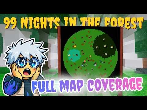 I unlocked out the WHOLE MAP… and slowly went crazy 😭 (Roblox 99 Nights in the Forest) (part 36)