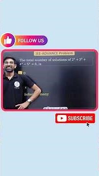 🔥 JEE Advanced Level Problem | Finding Number of Solutions🚀#jeeadvanced #maths #jee #iitjee
