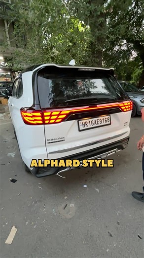 Innova Hycross Alphard Style Tail Lights 🔥 Hycross modification | SkyCar Delhi