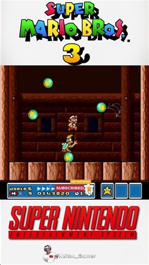 Super Mario Bros 3 Super Nintendo #retrogaming