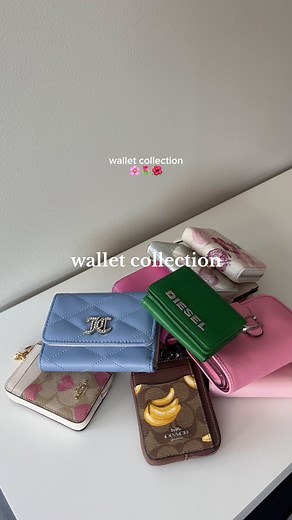 Wallet Collection - Coach, Kate Spade, Diesel & More