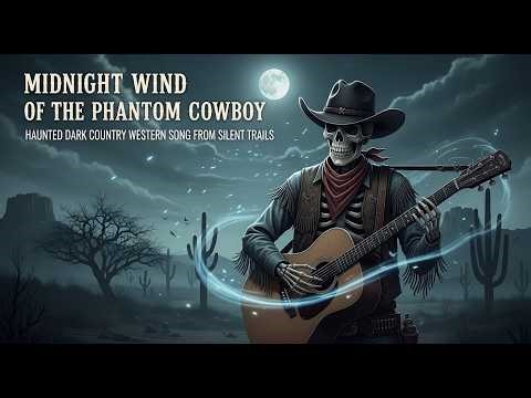 Midnight Wind of the Phantom Cowboy – Haunted Dark Country Western Song from Silent Trails