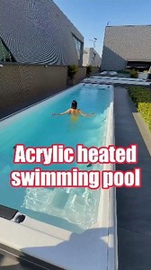 This one-piece molded acrylic intelligent constant temperature swimming pool can be placed on the ground and used directly after connecting to water and electricity, eliminating the hassle of civil engineering.#swimingpool #smartpool #luxuryhomes #diypool #smartswimingpool #heatedpool #indoorpool #roofpool #poolgoals #pooltech #dreamhome | Sunripple Aquatics US