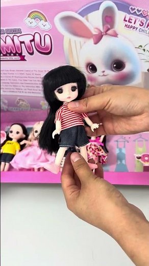 ✨ Unboxing Cute Mini Dolls Set | Adorable Doll Collection 💖