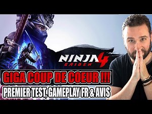 NINJA GAIDEN 4 : GIGA COUP DE COEUR 🔥 PREMIER TEST, GAMEPLAY FR & AVIS