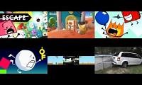 Mix of 6 videos from youtube : Up To Faster 52 Parison To Angry Grandpa & BFDI