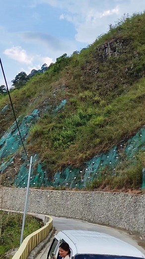 Ganito pala ang Rock Netting para sa Soil erosion control & protection #RockNetting #DPWHProject #soilerosioncontrol | BaguioBoy