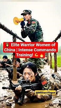 👩‍✈️ Elite Warrior Women of China | Intense Commando Training! 💪🔥#shortvideo