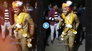 घोडीवरून उतरून वरातीत पोहोचला नवरदेव, मग असा जबरदस्त डान्स केला…पाहा VIRAL VIDEO