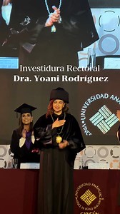¡Celebramos con entusiasmo y orgullo la nueva etapa de nuestro campus! 🦁💫 Es la primera vez en la historia que la Anáhuac Cancún tiene a una mujer rectora liderando a cientos de estudiantes. Confiamos en la visión y compromiso de la doctora Yoani Rodríguez Villegas con la comunidad universitaria. ✨ | Universidad Anáhuac Cancún