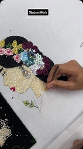 Student Work // Aari Class in hindi language basic and professional aari embroidery 2.0 The next Level of Art #aariembroidery2_0 #aariwork #blousedesigns #bridalmakeup #bridalblouse #aariembroidery #aariembroiderytutorial #trending #viral #instagram #love #explorepage #instagood #explore #fashion #follow #tiktok #like #likeforlikes #followforfollowback #photography | Aari Embroidery videos