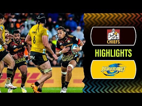 Super Rugby Pacific 2023 | Chiefs v Hurricanes | Rd 13 Highlights