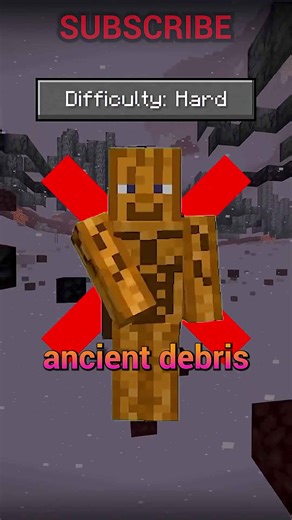 Ancient debris is WAY EASIER to get on Bedrock Edition