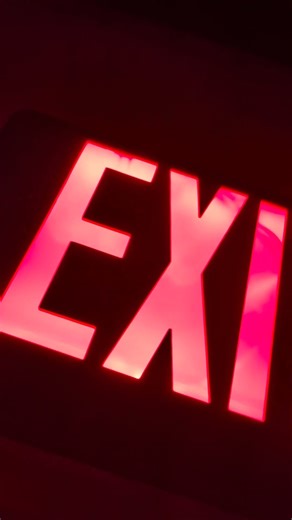 Testing my self diagnostics generic exit sign combo which died at the end