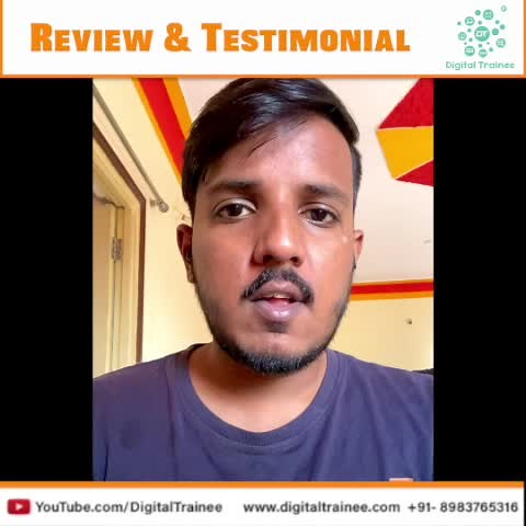 Our Happy Student 🙂 🤵 Stanley Gill: Review & Testimonial Completed Practical Digital Marketing Course See Our Placed Students 👉 https://digitaltrainee.com/our-placements/ - To join our practical Digital Marketing course, you can visit our website https://digitaltrainee.com/ or call us at 7249860957 / 8956828983 - #reviews #googlereviews #digitalmarketing #digitalmarketingcourse #onlinedigitalmarketingcourse #digitalmarketingclasses #digitalmarketingcourses #digitalmarketingcoursesinpune #test