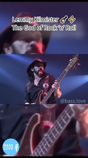 Lemmy Kilmister — the heart, soul, and thunder of Motörhead! ⚡🔥 A true rock ’n’ roll icon who changed bass forever. #Basslove #LemmyKilmister #Motorhead #RockLegend #BassLegend #BassTone #BassPlayer #BassLife #RockNRoll #BassGroove #IconicBass | Bass Love