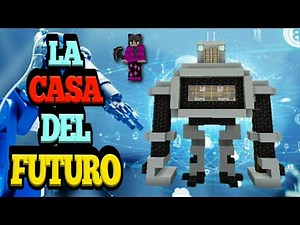 ROBOT house in MINECRAFT tutorial