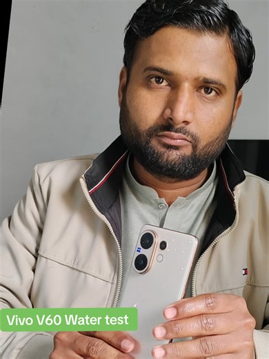 Vivo V60 Water Test: Can It Survive the Splash?