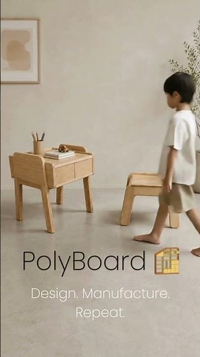 From Furniture Design to Production with PolyBoard