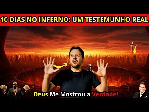 10 Dias no Inferno O Testemunho que Mudou Minha Vida!