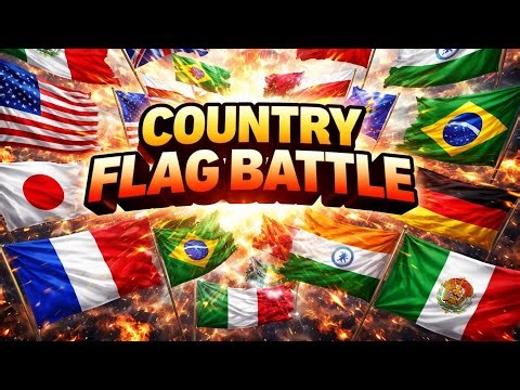 Country Flag Battle 🔥 | Which Country Wins? 🌍 | FLAG BATTLE HUB ⚔️